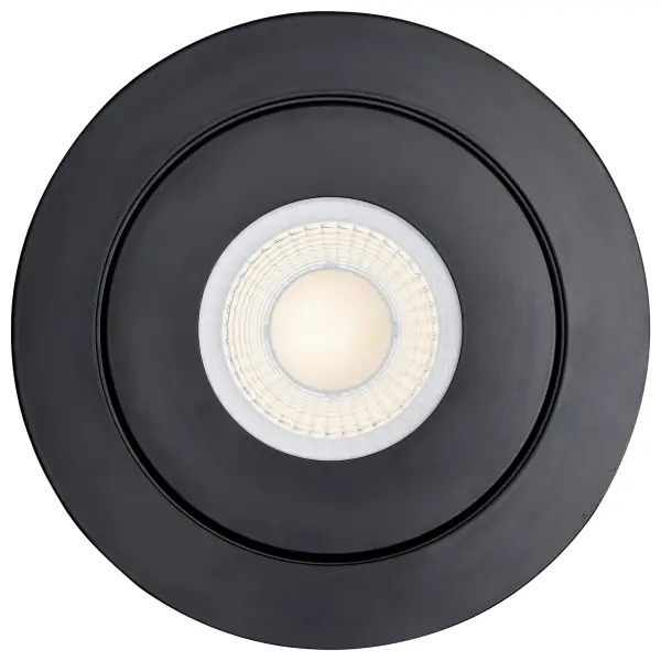 15 Watt - LED Gimbaled Downlight - 6 Inch - RGB & Tunable White - Round - Starfish IOT - Black Finish - 1200 Lumens - 120-277 Volt - Image 7