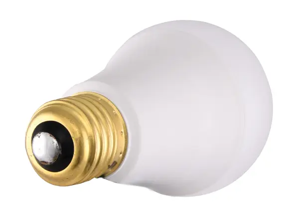 Satco's 10-watt left-hand threaded bulb is an elegant and versatile lighting solution for commercial applications. The brass, left-hand threaded base helps to distinguish from the more commonly used right-hand threaded lamps. The use of a left-hand threaded lamp can be a theft deterrent, since the bulb will not fit in a right-hand thread socket. This bulb delivers 15,000 hours of cool white light. - alternate view