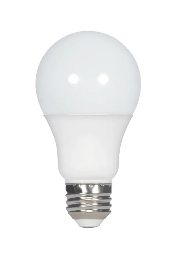Satco's 5.5-watt bulb is an elegant and versatile lighting solution for residential and commercial applications. Illuminate living rooms, dining rooms, and office spaces with this dimmable, LED bulb. This bulb has a beam spread of 220 degrees and delivers 25,000 hours of warm white light.