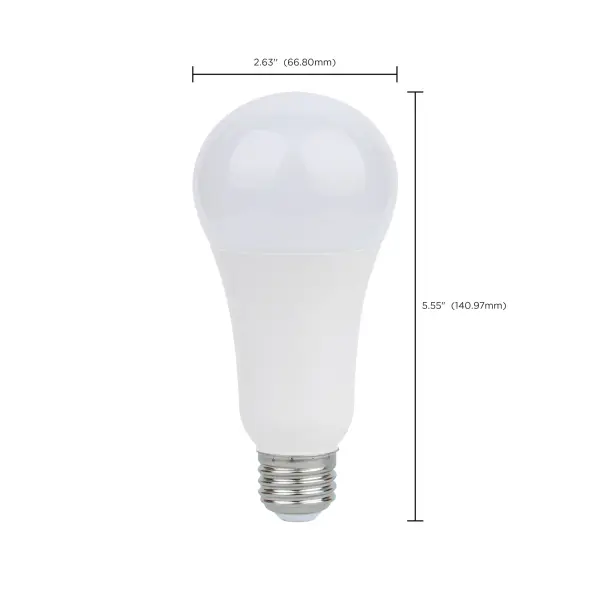 20 Watt - A21 LED - 3000K - Medium base - 220 deg. Beam Angle - 120-277 Volt - Image 9