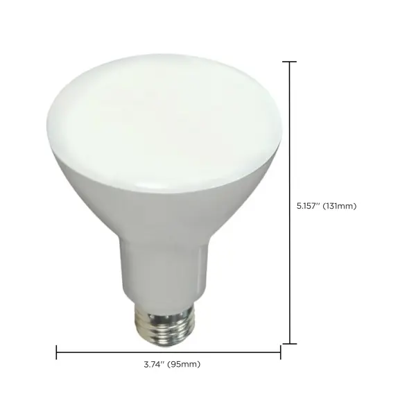 7.5 Watt - BR30 LED - 2700K - Medium base - 105 deg. Beam Angle - 120 Volt - 2-pack - Image 11