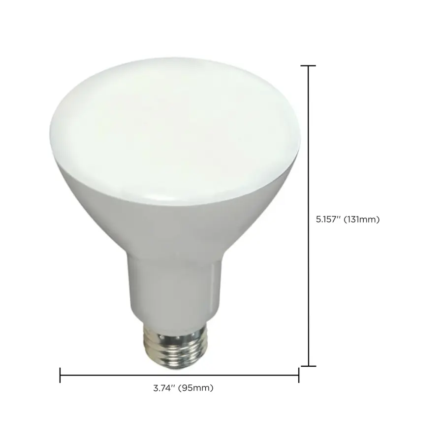 7.5 Watt - BR30 LED - 2700K - Medium base - 105 deg. Beam Angle - 120 Volt - 2-pack - Image 11
