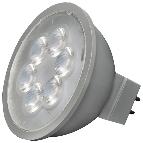 SATCO NUVO's LED MR16 Lamps are a mainstay of accent lighting. Providing focused illumination where it's needed most with spot or flood lighting to highlight the point of attention in retail, hospitality, restaurant, or residential settings. Choose from black or gray housings, and 2700K, 3000K, 3500K, 4000K, and 5000K color temperatures to match the decor and ambiance of any space.