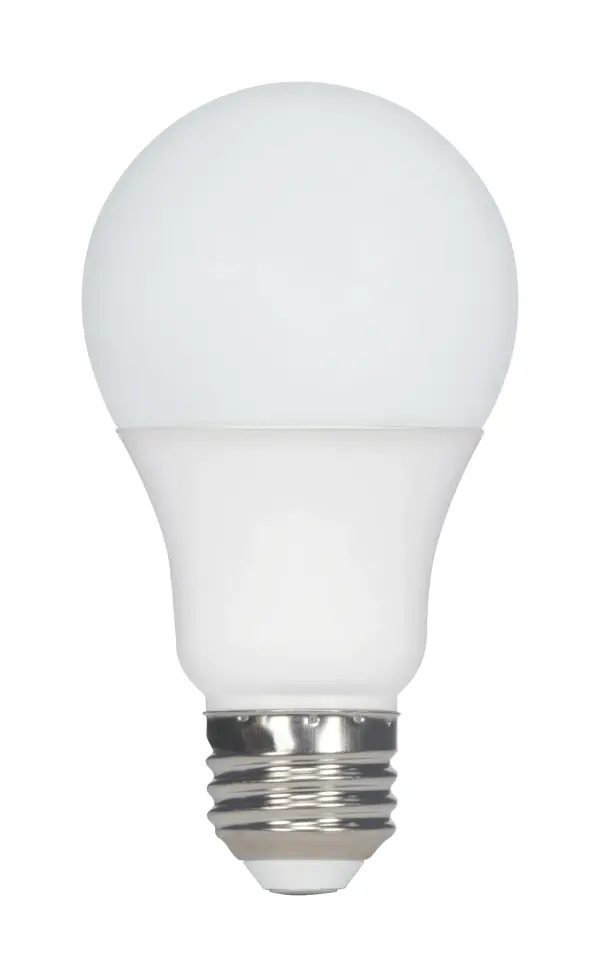 Satco's 5.8-watt LED lamp is traditional, yet contemporary with its sleek finish and energy saving LED technology. Elegantly illuminate any room in the house with this stylish frost bulb. Sophisticated and modern, this lamp delivers 10,000 hours of soft white light.