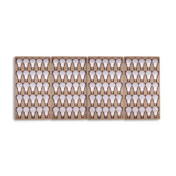 9 Watt A19 LED - 4000K - Medium base - 220 deg. Beam Angle - 100-pack - Image 4