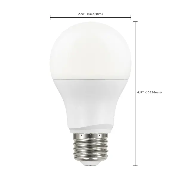 8.5 Watt - A19 LED - Dusk to Dawn With PhotoCell - 5000K - Medium base - 200 deg. Beam Angle - 120 Volt - Image 10