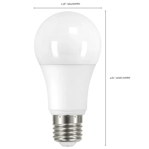 5 Watt - A19 LED Dimmable Agriculture Bulb - 2700K - 120 Volt - Image 5