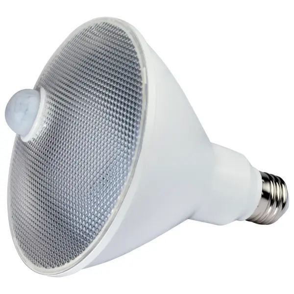 14 Watt PAR38 LED - White - 5000K - 1100 Lumens - 120 Volt - PIR Sensor - Non-Dimmable - Image 3