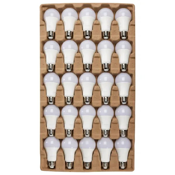 14 Watt A19 LED - Frost Finish - Medium Base - 1520 Lumens - Warm White - 120 Volt - 100-Pack - Image 4