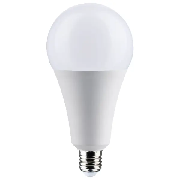 Satco's 30 watt, LED lamp is traditional, yet contemporary with its sleek finish and energy saving LED technology. Elegantly illuminate any room in the house with this versatile white bulb. This LED lamp has a high lumens count and delivers 15,000 hours of natural white light.