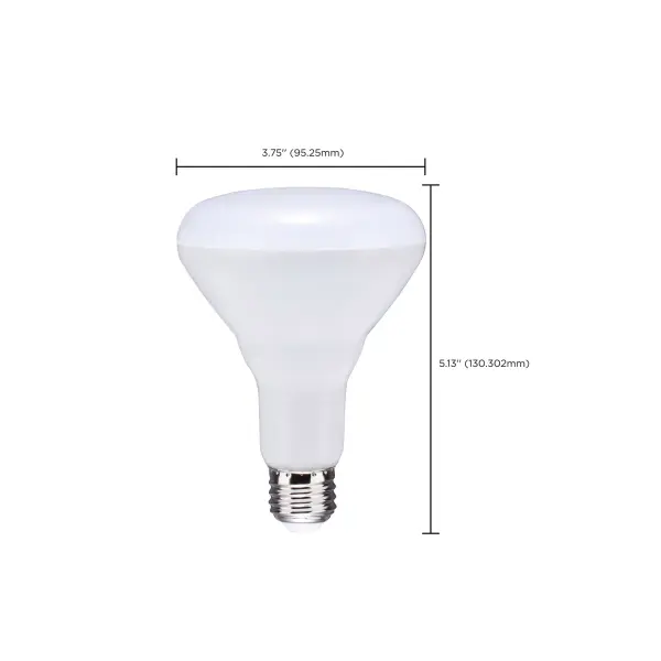 8.5 Watt - BR30 LED - 2700K - 80 CRI - Medium Base - 120 Volts - Dimmable - 6-pack - Image 12