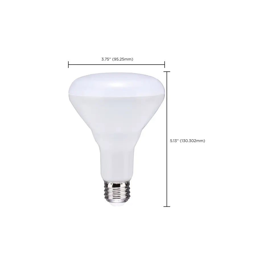 8.5 Watt - BR30 LED - 2700K - 80 CRI - Medium Base - 120 Volts - Dimmable - 6-pack - Image 12