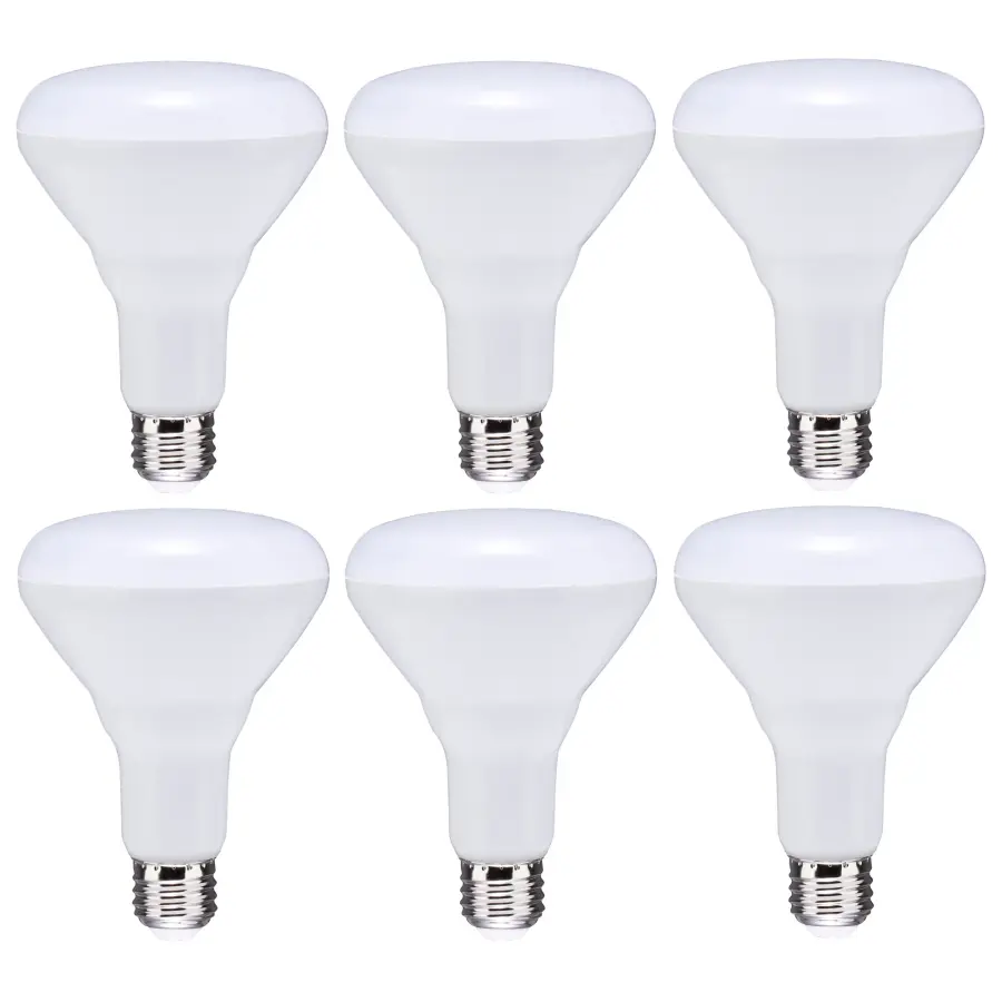 8.5 Watt - BR30 LED - 3000K - 80 CRI - Medium Base - 120 Volts - Dimmable - 6-pack - Image 4