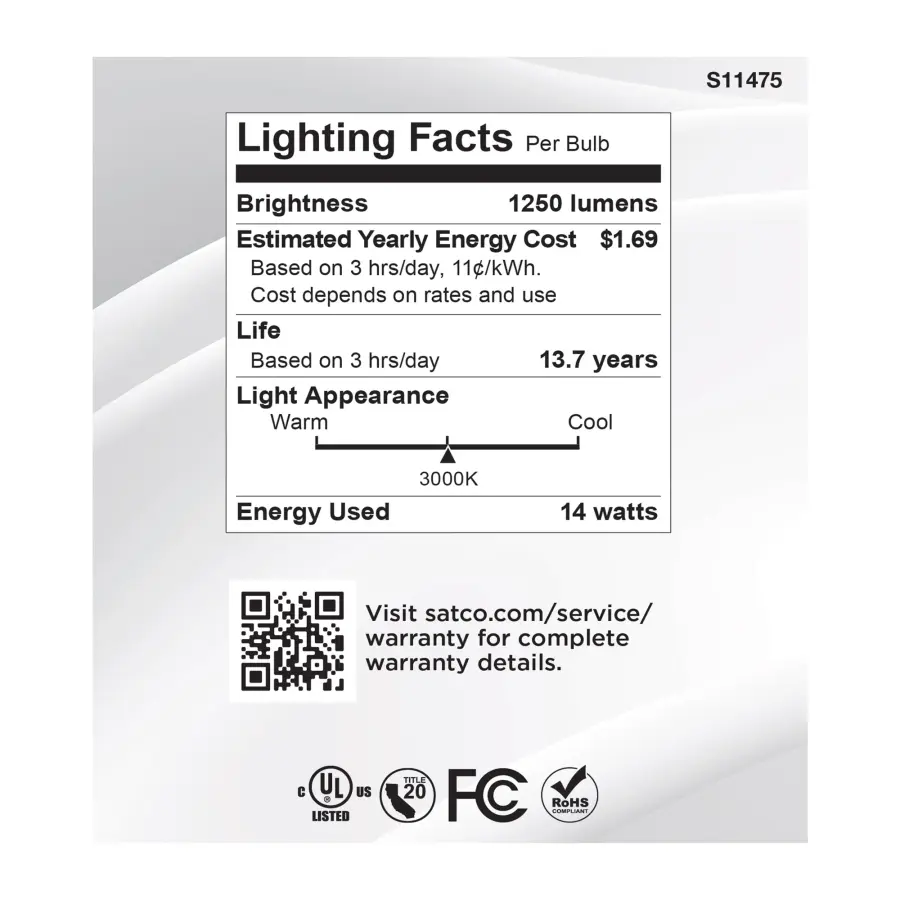 14 Watt Dusk to Dawn LED - PAR38 - 3000K - Medium Base - White Finish - 120 Volt - Image 6
