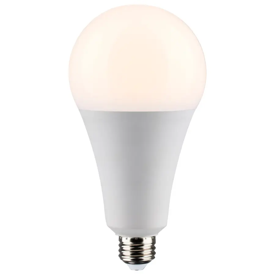Ultra Bright Utility Lamp - 36 Watt - PS30 LED - Dimmable - White Finish - Medium Base - 2700K - 120 Volt - High Lumen - Image 2