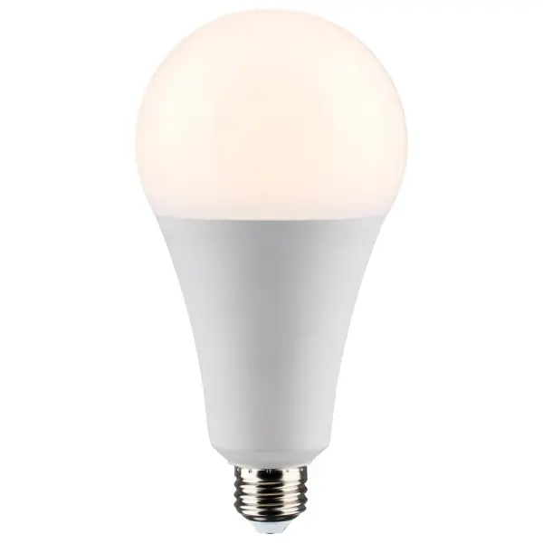 Satco's new line of high lumen PS30 lamps use advanced LED technologies to deliver more lumens and the perfect ambiance in larger, more open venues. These lamps are designed specifically for high-ceiling, large commercial and hospitality spaces and larger residential applications including restaurants, hospitals, libraries, houses of worship and offices - almost anywhere more light is required. They are the preferred replacement for older CFL and incandescent technologies providing increased efficiency and reduced maintenance. - alternate view