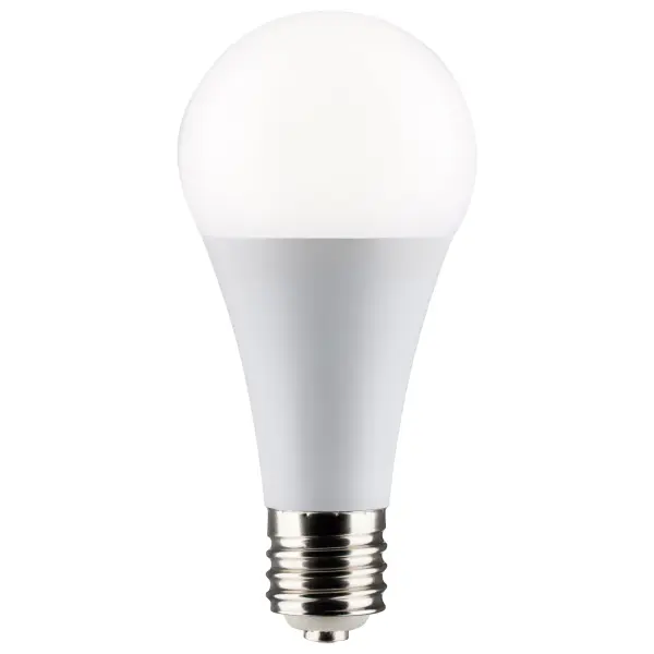 Satco's new line of high lumen PS30 lamps use advanced LED technologies to deliver more lumens and the perfect ambiance in larger, more open venues. These lamps are designed specifically for high-ceiling, large commercial and hospitality spaces and larger residential applications including restaurants, hospitals, libraries, houses of worship and offices - almost anywhere more light is required. They are the preferred replacement for older CFL and incandescent technologies providing increased efficiency and reduced maintenance. - alternate view