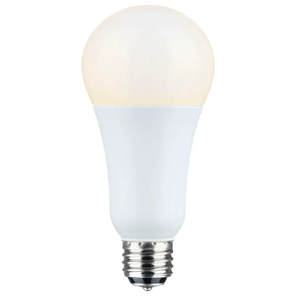 5/14/20 Watt A21 LED - 3-Way Lamp - White Finish - 4000K CCT - Medium Double Contact Base - 120 Volt - Image 2