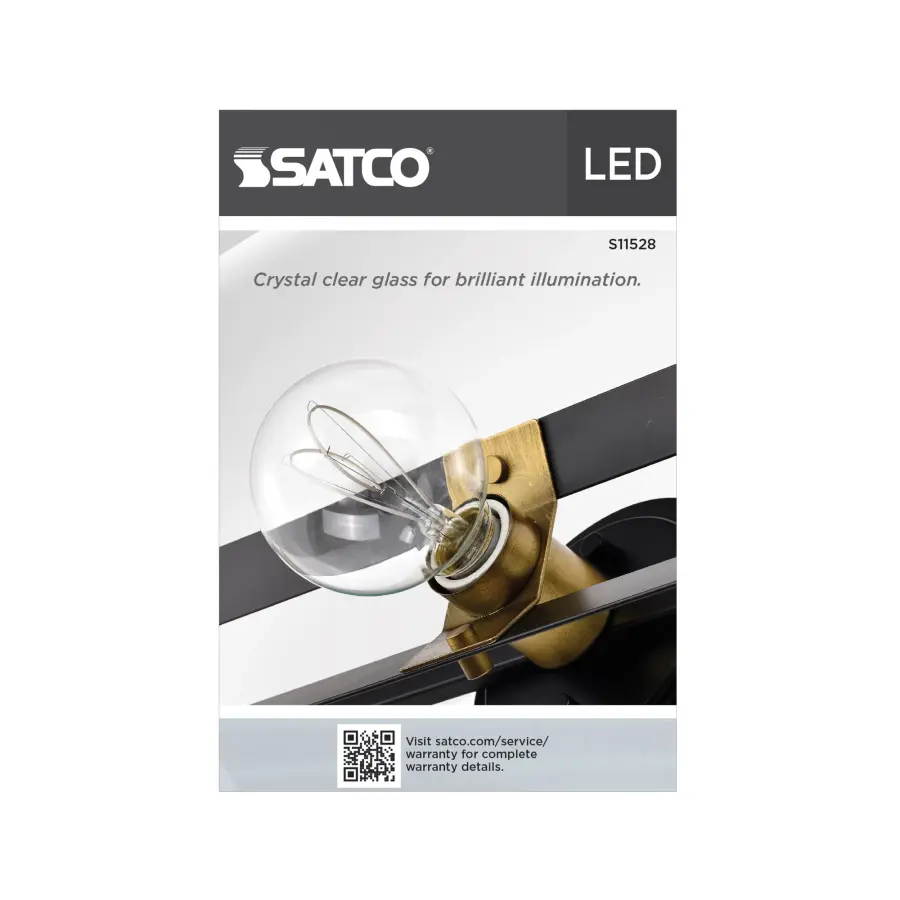 6 Watt LED - Reminiscent - Flex Gray Filament - G25 Loop - Medium Base - 2700K CCT - Clear - 120 Volt - Image 5