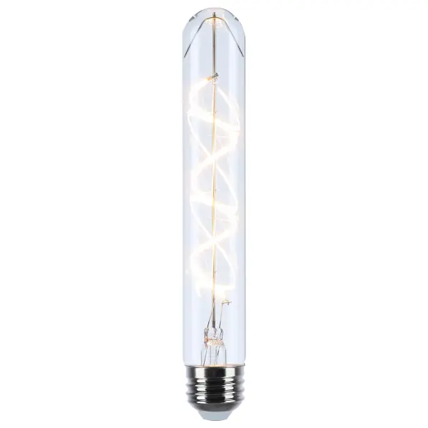 6 Watt T9 LED - Reminiscent - Flex Gray Coil Filament - E26 - 3000K - 120 Volt - Image 2