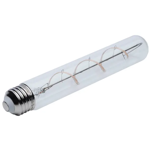 6 Watt T9 LED - Reminiscent - Flex Gray Coil Filament - E26 - 3000K - 120 Volt - Image 3