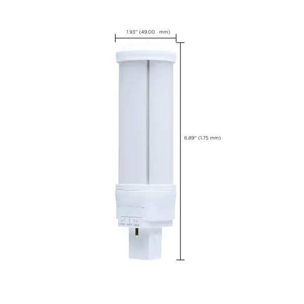 18 Watt LED PL - 27K/4K/5K CCT Selectable - GX32d-3 Base - 28W CFL Replacement - Type B Ballast Bypass - 120-277 Range Voltage - Image 11
