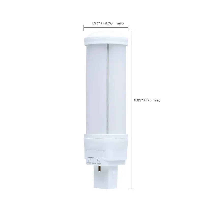 18 Watt LED PL - 27K/4K/5K CCT Selectable - GX32d-3 Base - 28W CFL Replacement - Type B Ballast Bypass - 120-277 Range Voltage - Image 11