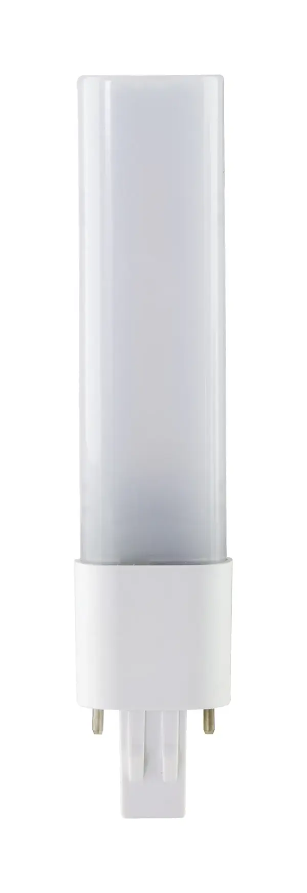 5.5 Watt LED PL 2-PIN Dual Mode - 5000K - 550 Lumens - GX23 base - 50000 Average rated hours - 120 deg. Beam Angle - Type A/B Ballast Dependent or Ballast Bypass - 120-277 Volt - Image 1