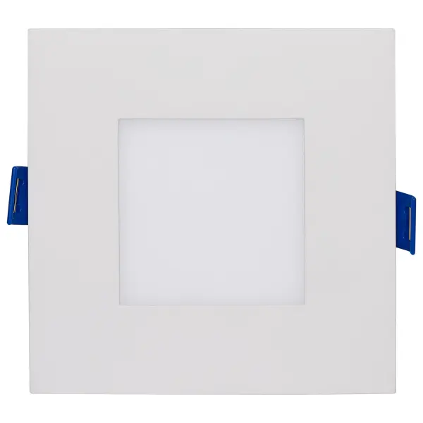 9 Watt - LED Direct Wire - Low Profile Downlight - 4 Inch Square - Starfish IOT - Tunable White and RGB - 120 Volt - 90 CRI - White Finish - Image 2