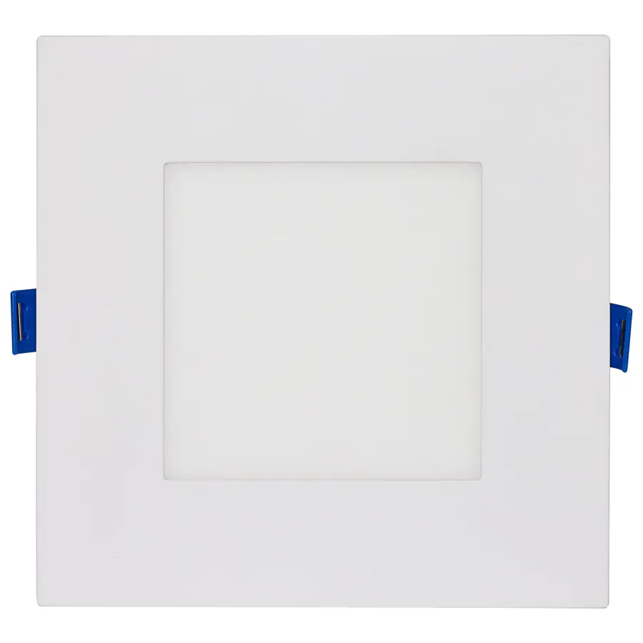 12 Watt - LED Direct Wire - Low Profile Downlight - 6 Inch Square - Starfish IOT - Tunable White and RGB - 120 Volt - 90 CRI - White Finish - Image 2