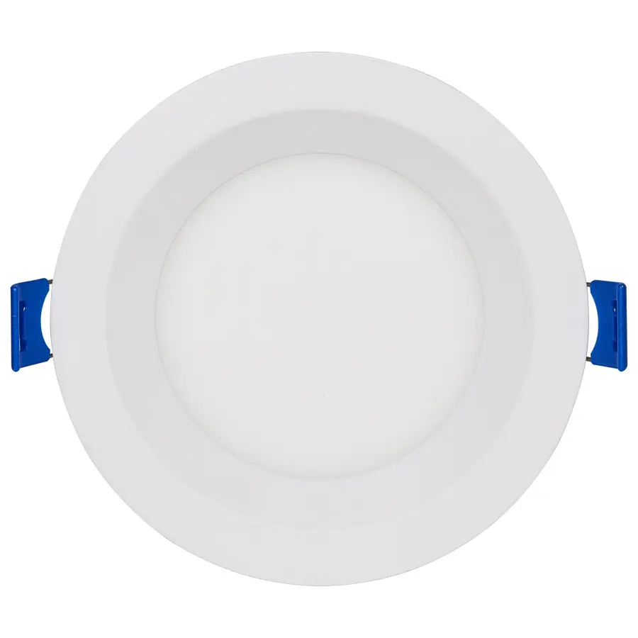 9 Watt - LED Direct Wire - Low Profile Regress Baffle Downlight - 4 Inch Round - Starfish IOT - Tunable White and RGB - 120 Volt - 90 CRI - White Finish - Image 2