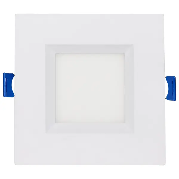 9 Watt - LED Direct Wire - Low Profile Regress Baffle Downlight - 4 Inch Square - Starfish IOT - Tunable White and RGB - 120 Volt - 90 CRI - White Finish - Image 2