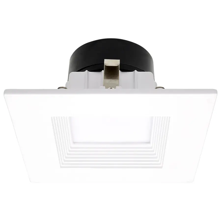 10.5 Watt - LED Retrofit Downlight - 4 Inch Square - Starfish IOT - RGB & Tunable White - 120 Volt - 90 CRI - White Finish - Image 3