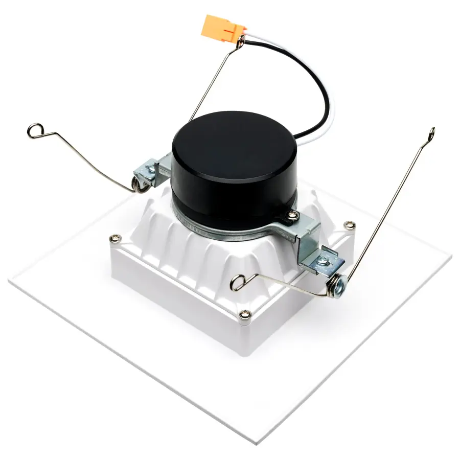 13 Watt - LED Retrofit Downlight - 5-6 Inch Square - Starfish IOT - RGB & Tunable White - 120 Volt - 90 CRI - White Finish - Image 2