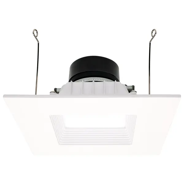 13 Watt - LED Retrofit Downlight - 5-6 Inch Square - Starfish IOT - RGB & Tunable White - 120 Volt - 90 CRI - White Finish - Image 3