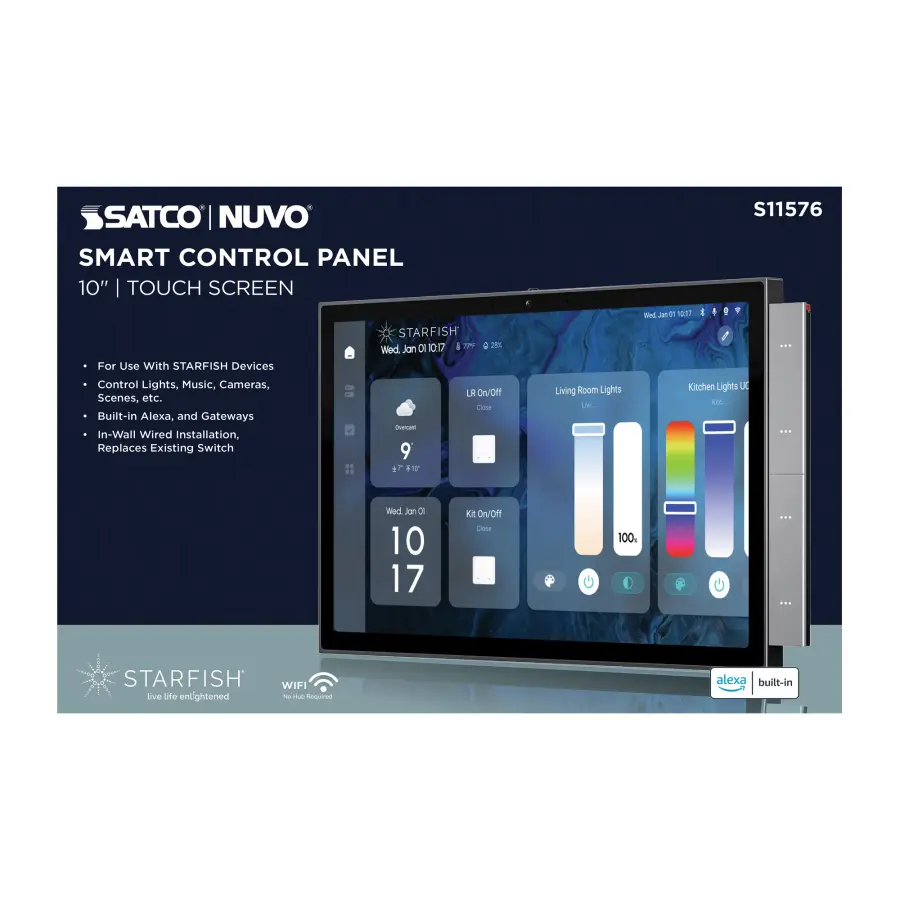 Starfish - 10-Inch - In-Wall Control Panel - Image 14
