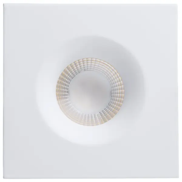 10 Watt LED Direct Wire Downlight - Remote Driver - CCT Selectable - Dimmable - Square - White Finish - Image 3