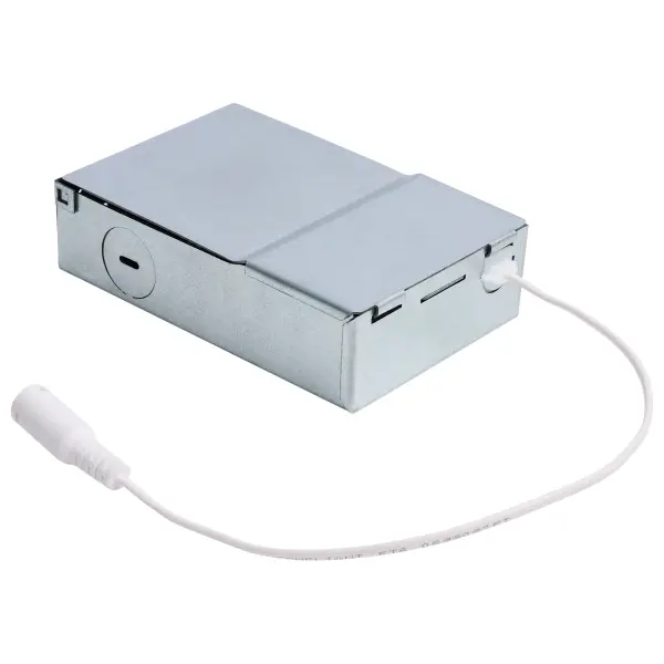 10 Watt LED Direct Wire Downlight - Remote Driver - CCT Selectable - Dimmable - Square - White Finish - Image 8