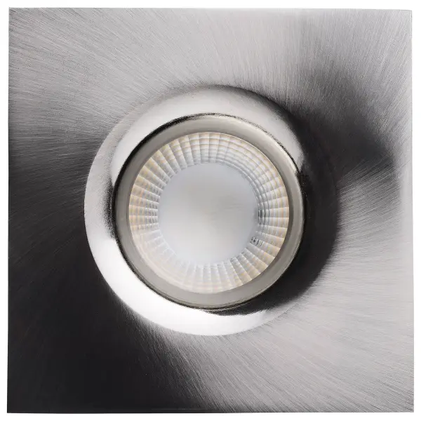 10 Watt LED Direct Wire Downlight - Remote Driver - CCT Selectable - Dimmable - Square - Brushed Nickel Finish - Image 3