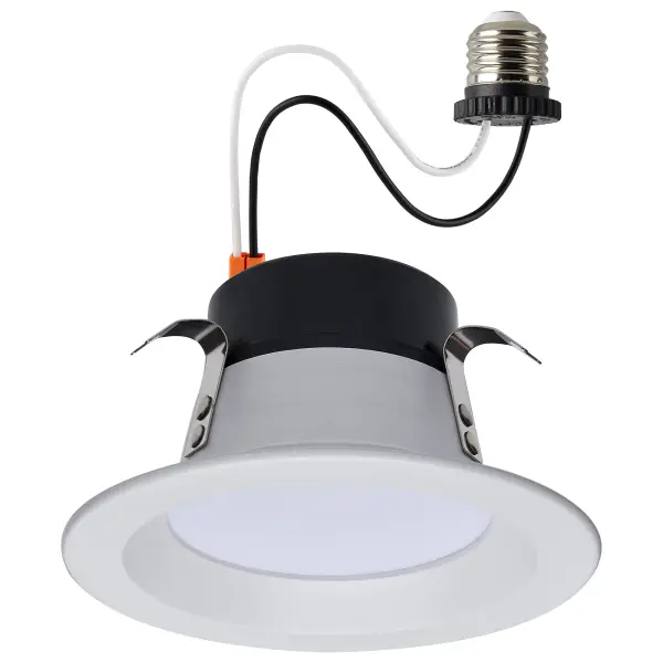 SATCO NUVO'S LED Retrofit Downlights with STARFISH technology are the ultimate choice for smart lighting and ambiance control. Download the STARFISH app to customize any tunable white color temperatures from 2000K warm white light to 5000K natural light, or choose from millions of colors on the RGB spectrum, all from your mobile device. Offered with smooth baffle, these trims offer added dimension while reducing glare. These downlights are also compatible with Siri, Alexa, Google Home, and SmartThings so they can be easily incorporated into your smart home.