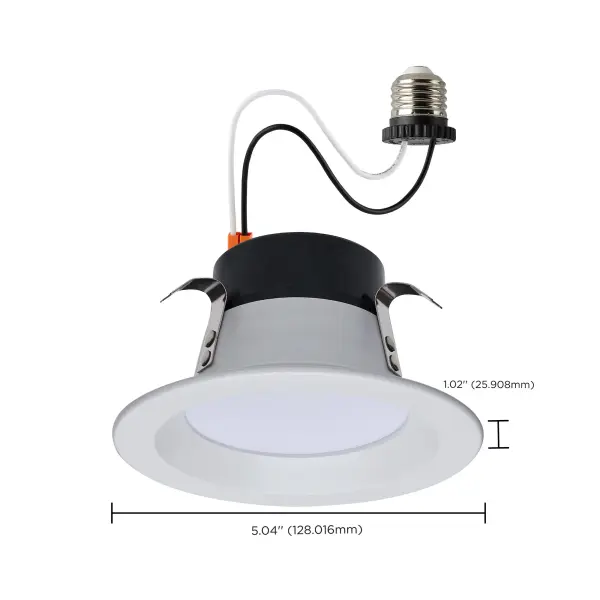 Starfish - 8 Watt LED Retrofit Downlight - 4 Inch - RGBTW - Round - White Finish - Image 14