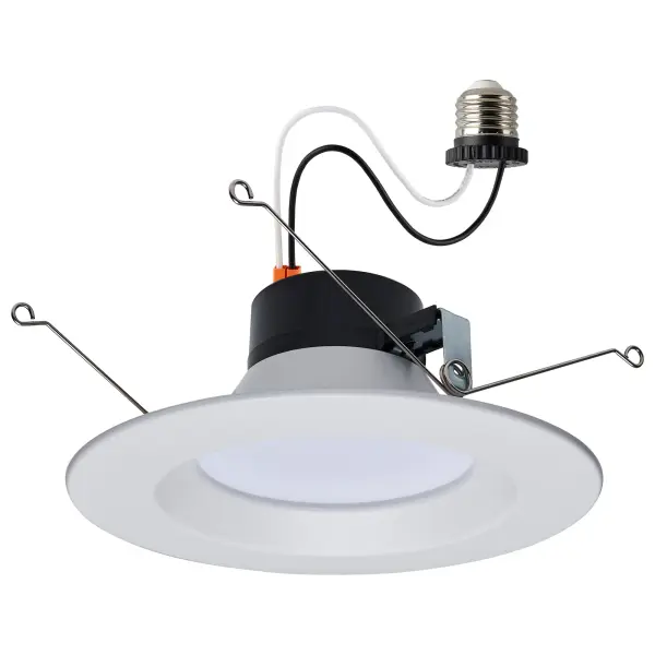 SATCO NUVO'S LED Retrofit Downlights with STARFISH technology are the ultimate choice for smart lighting and ambiance control. Download the STARFISH app to customize any tunable white color temperatures from 2000K warm white light to 5000K natural light, or choose from millions of colors on the RGB spectrum, all from your mobile device. Offered with smooth baffle, these trims offer added dimension while reducing glare. These downlights are also compatible with Siri, Alexa, Google Home, and SmartThings so they can be easily incorporated into your smart home.
