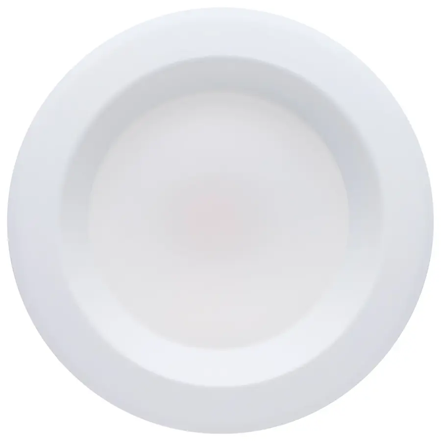 10 Watt LED High Output Downlight Retrofit - 4 Inch - 27K/30K/35K/40K/50K CCT Selectable - Round - White Finish - Image 3