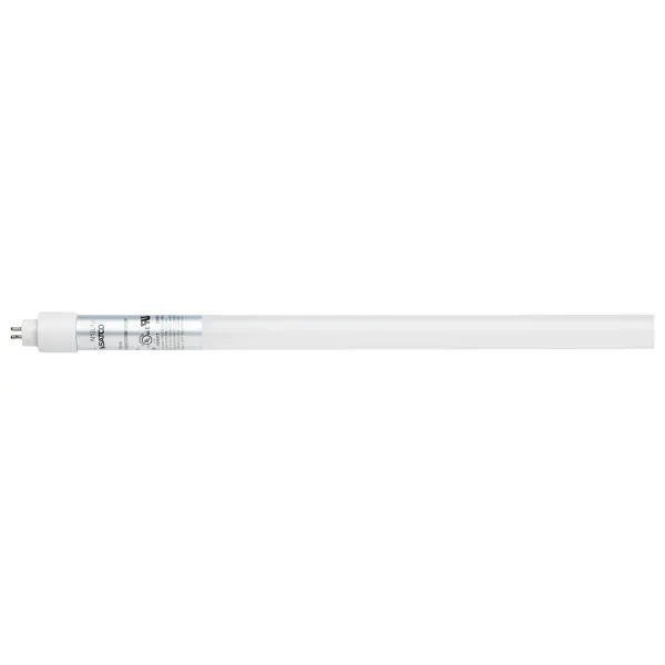 SATCO NUVO LED T5 lamps are the perfect replacement for fluorescent tubes. They are easy to install, energy efficient, and long-lasting. Available in 2-foot, 3-foot, and 4-foot lengths, these lamps are also five CCT selectable, so you can choose the perfect light color for your space. And for high voltage applications, a 4-foot model is also offered in 347V.