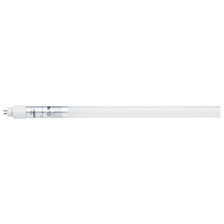 25 Watt 4 Foot T5 LED - CCT Selectable - G5 Base - Type B - Ballast Bypass - Double Ended Wiring - White Finish - 120-347 Volt - Image 1