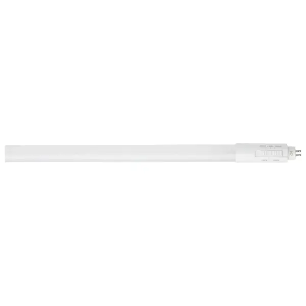 SATCO NUVO LED T5 lamps are the perfect replacement for fluorescent tubes. They are easy to install, energy efficient, and long-lasting. Available in 2-foot, 3-foot, and 4-foot lengths, these lamps are also five CCT selectable, so you can choose the perfect light color for your space. And for high voltage applications, a 4-foot model is also offered in 347V. - alternate view