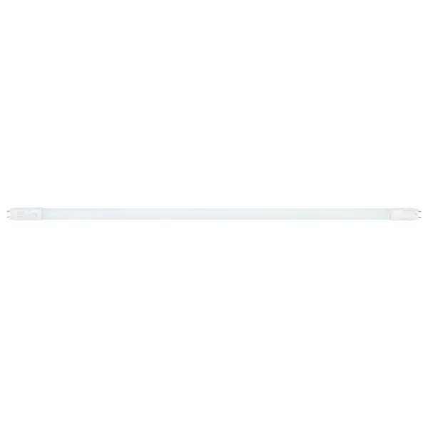 SATCO NUVO's LED Flicker-Free Lamps offer smooth, continuous light with less than 2-percent flicker. Ideal for use in offices, retail applications, and safe for use in commercial kitchens with the PET coated shatterproof tube. Extending the versatility of these lamps, they are 120V-277V range voltage compatible in ballast bypass configurations, and allow for 5-CCT selection at the time of installation to customize light output to the environment. - alternate view