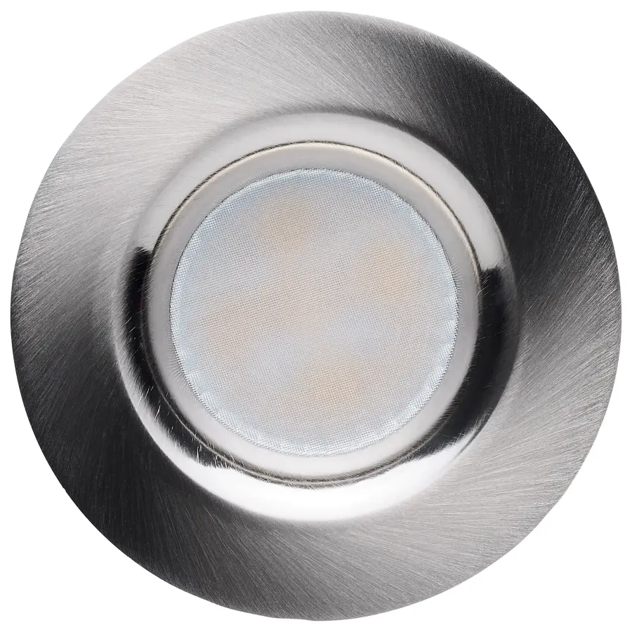 16/20/24 Watt LED Remote Driver Downlight - 27K/30K/35K/40K/50K CCT - Field Selectable - Round - Brushed Nickel Finish - Dual Dimming - 120-277 Volt - Image 4