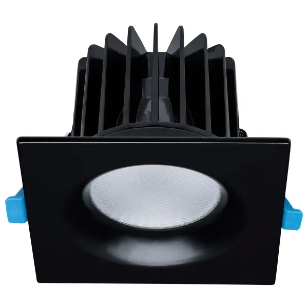 16/20/24 Watt LED Remote Driver Downlight - 27K/30K/35K/40K/50K CCT - Field Selectable - Square - Black Finish - Dual Dimming - 120-277 Volt - Image 3