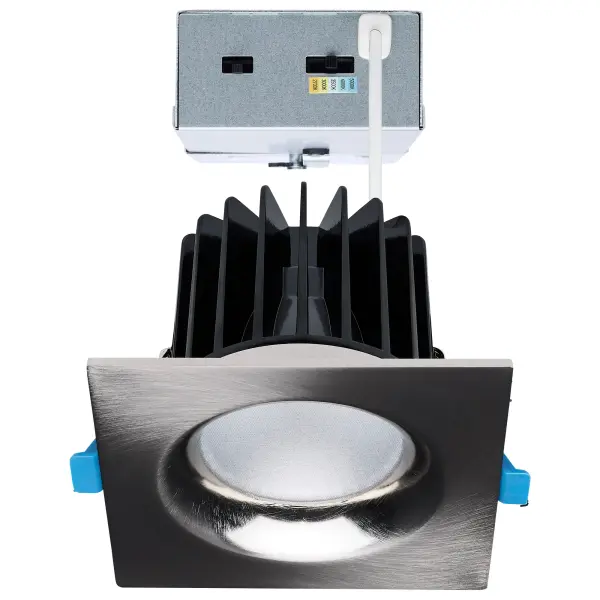 SATCO NUVO LED Architectural Downlights offer a high lumen output, making them ideal for high ceiling applications. With a 40-degree beam angle, these downlights provide ample illumination in residential, hospitality and retail applications. Choose from three wattages and five color temperatures at installation to create the desired ambient experience. Available in a variety of shapes and professional finishes.